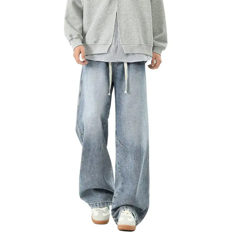 BEAR UNION Jeans Unisex Black Gray Color-7