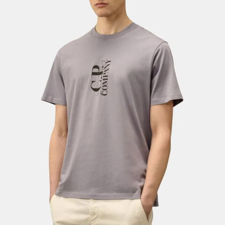 C.P.Company Logo print T shirt-1