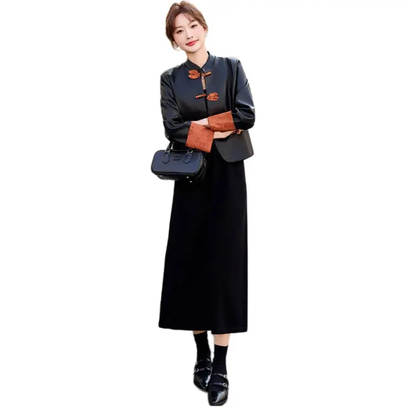Fele.d Leather Jackets Women's-1