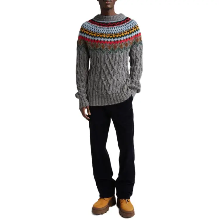 Moncler Cable Knit Crewneck Jumper-3