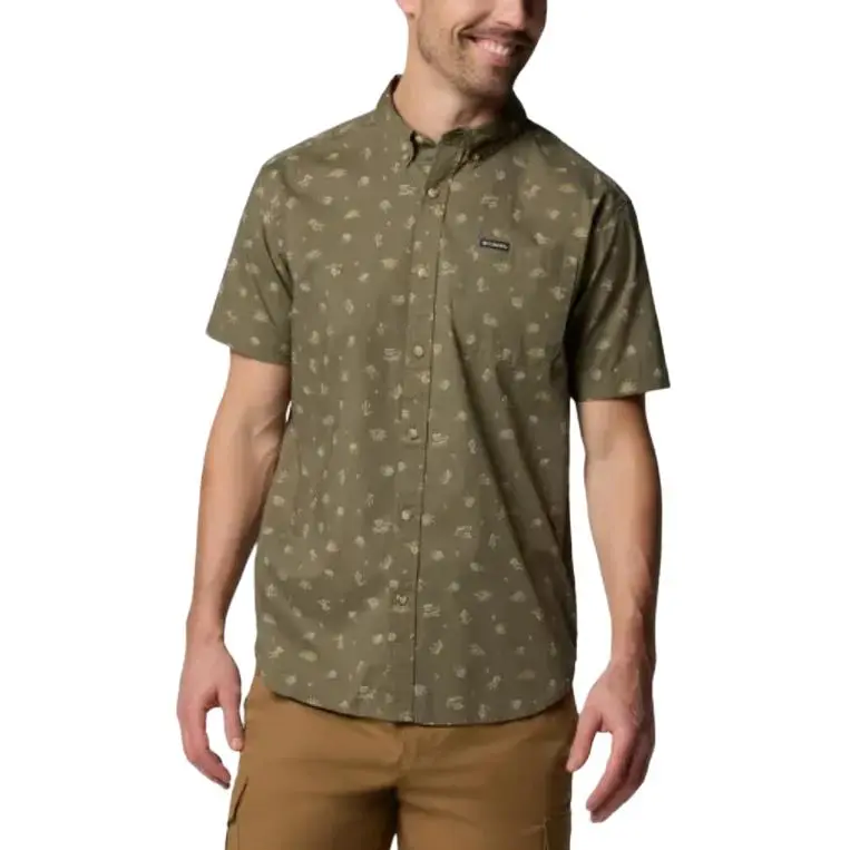 Columbia Shirts Men Green-1