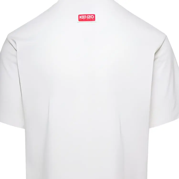 KENZO Varsity Jungle Embroidered T Shirt-5