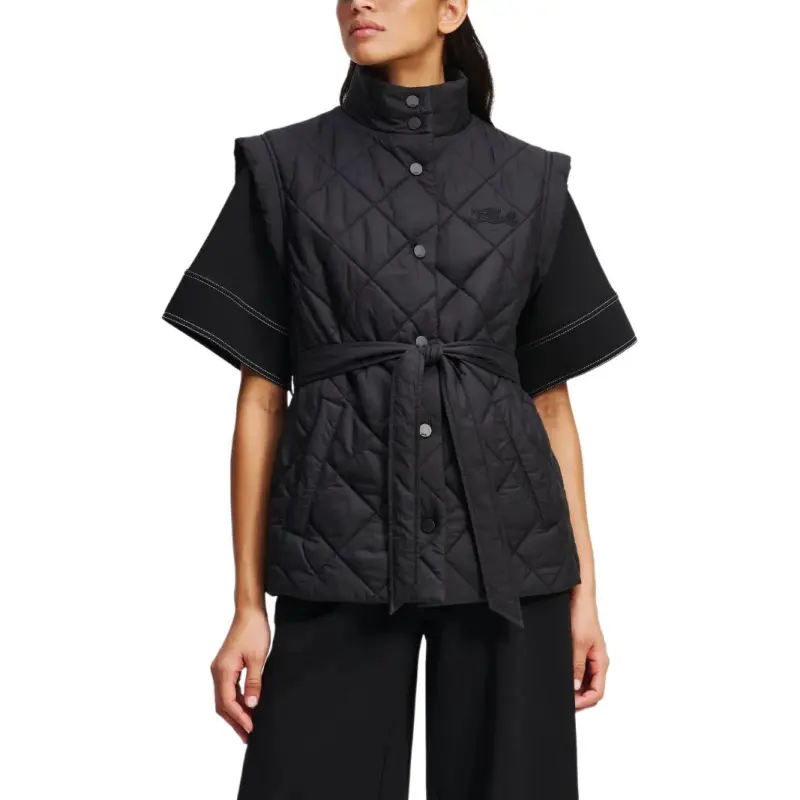KARL LAGERFELD / Karl Lagerfeld Jeans Lightweight Quilted Gilet-3