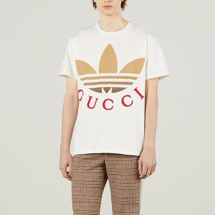 GUCCI X Adidas Logo T shirt-1