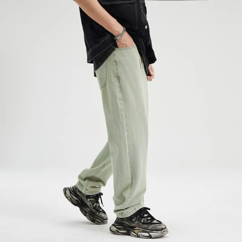 SNOW FLYING Jeans Unisex Blue-4