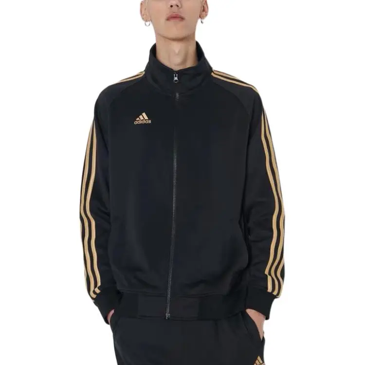 Adidas Casual Sportswear Men's Black Gold-3