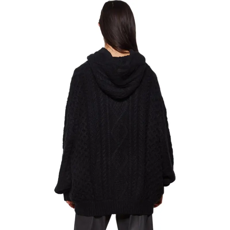 Fear Of God Essentials Cable Knit Hoodie-5