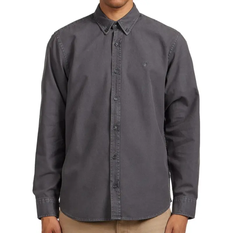 Carhartt WIP Bolton Shirt Men's Graphite-3