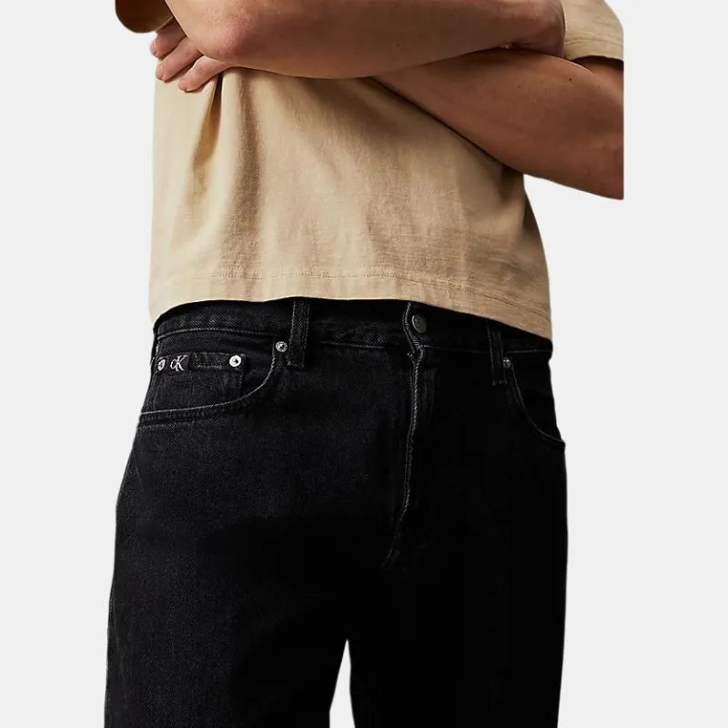 CALVIN KLEIN Jeans Europe Version Men's Black-3