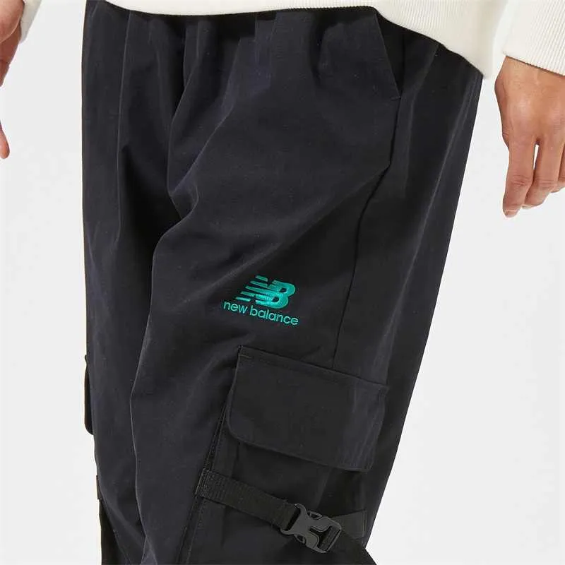 New Balance Cargo Pants Men Black-4