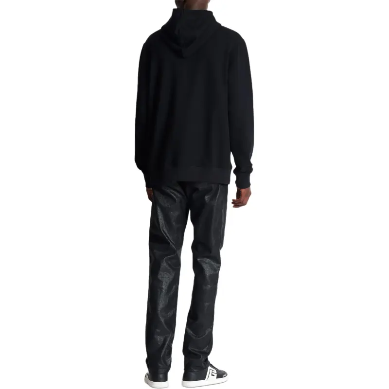 BALMAIN Universe & Planet print Hoodie-4