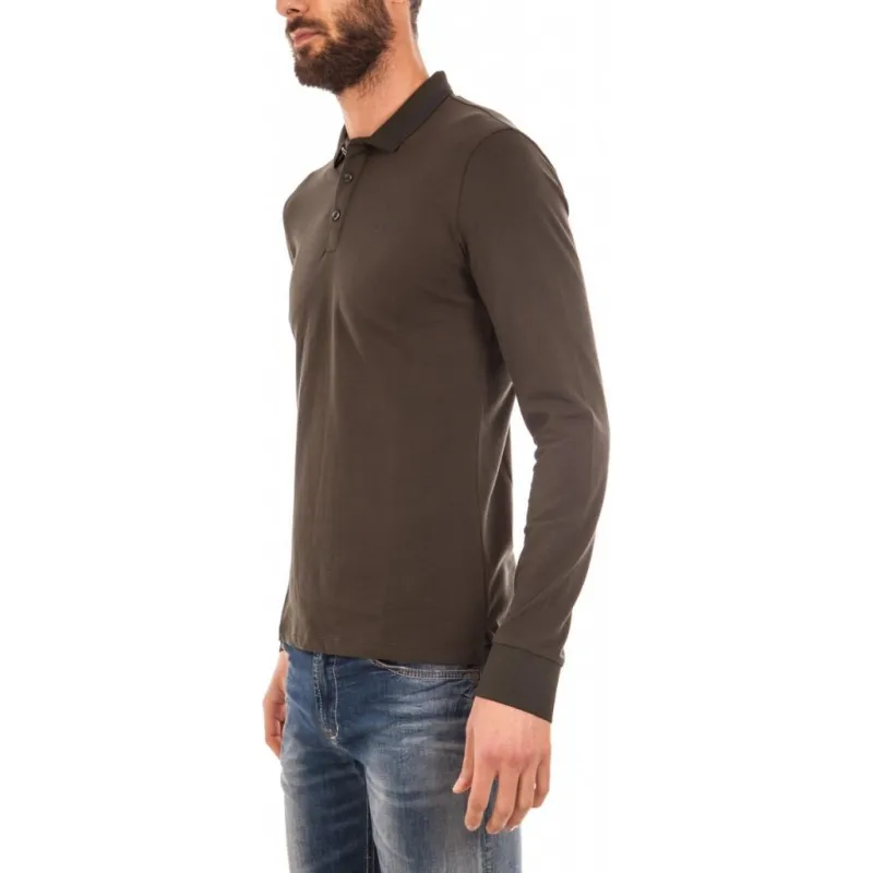 ARMANI JEANS Polo Shirt Men's Dark Green-2