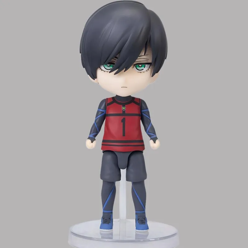 BANDAI Figuarts Mini Blue Lock Itoshi Rin Chibi Figures 9cm-4
