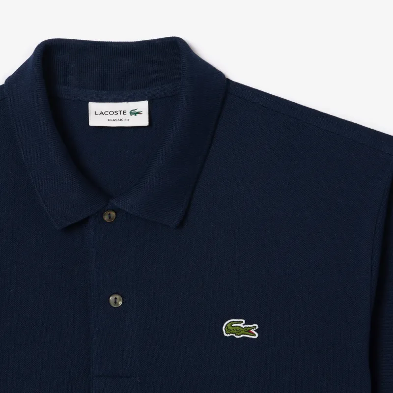 LACOSTE Polo Shirt Men's Marine Blue-3