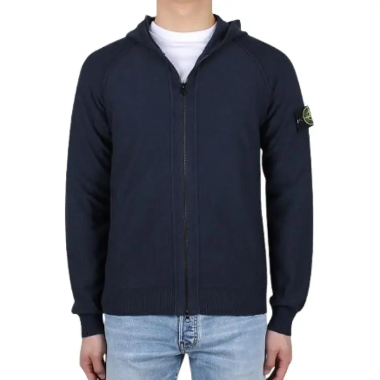 STONE ISLAND Compass badge Knitted Hoodie-3