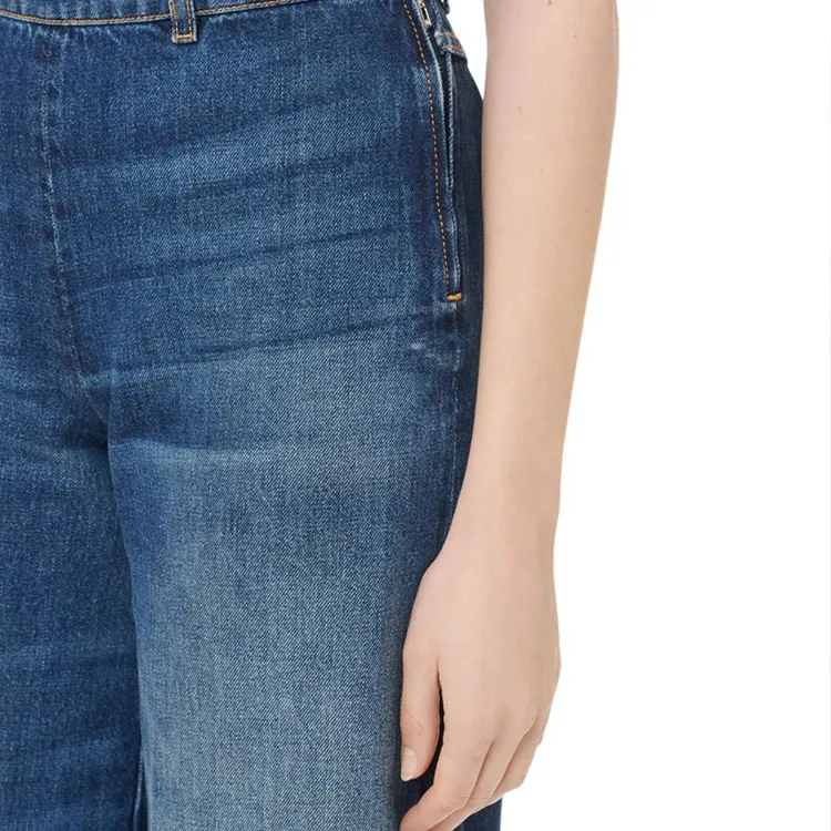 CHANEL Jeans Women's Blue-3