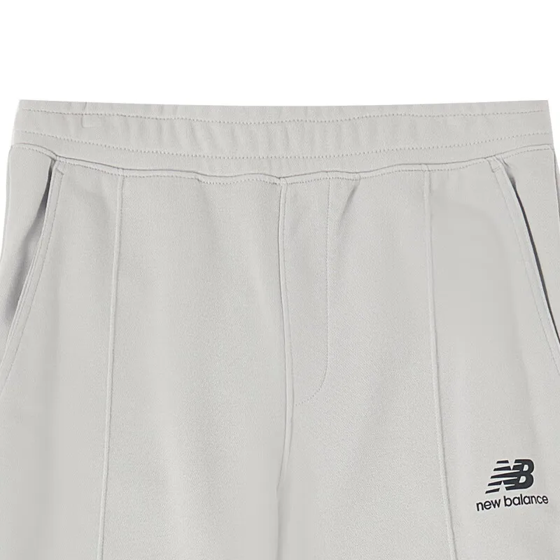 New Balance Knitted Sweatpants Men Gray-3