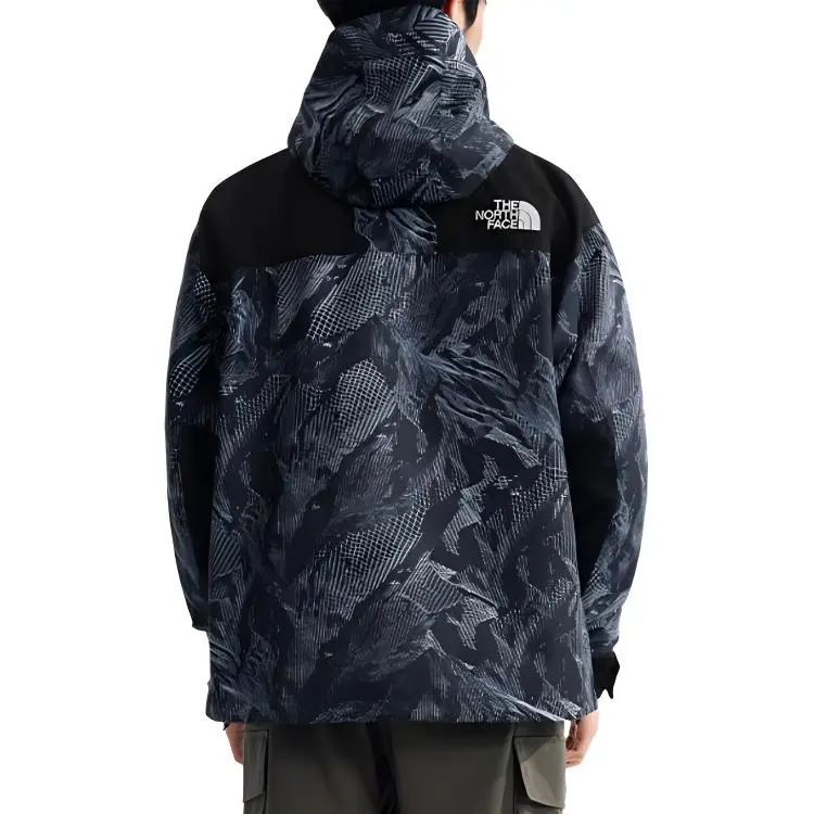 THE NORTH FACE Logo Printed Hooded Jacket-3