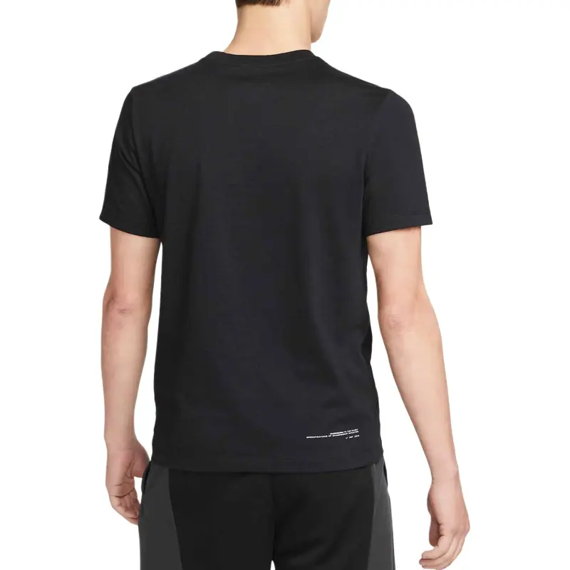Nike T Shirts Men Black-3