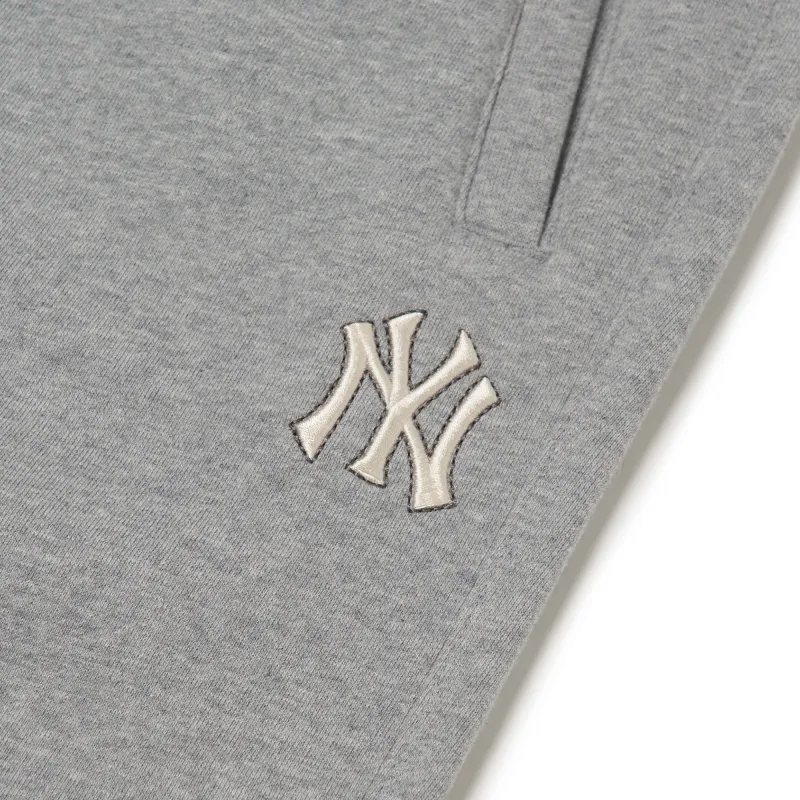 MLB Knitted Sweatpants Unisex Gray-3