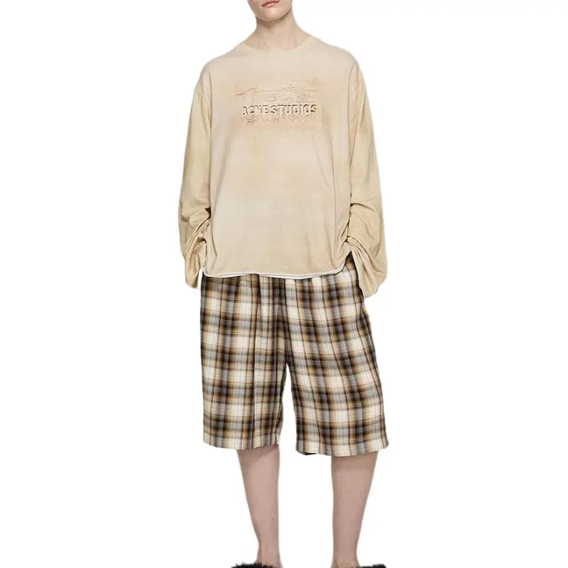 Acne Studios Long sleeve Logo T shirt-1