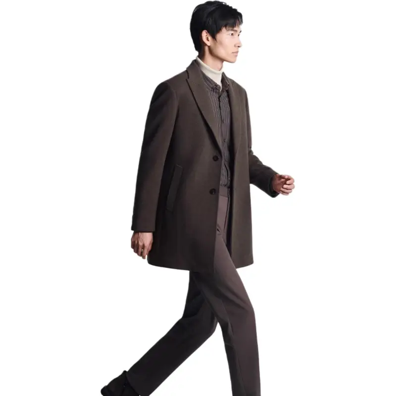 SAINT ANGELO Fall Coats Standard Men's 1 Pack Solid Color-2
