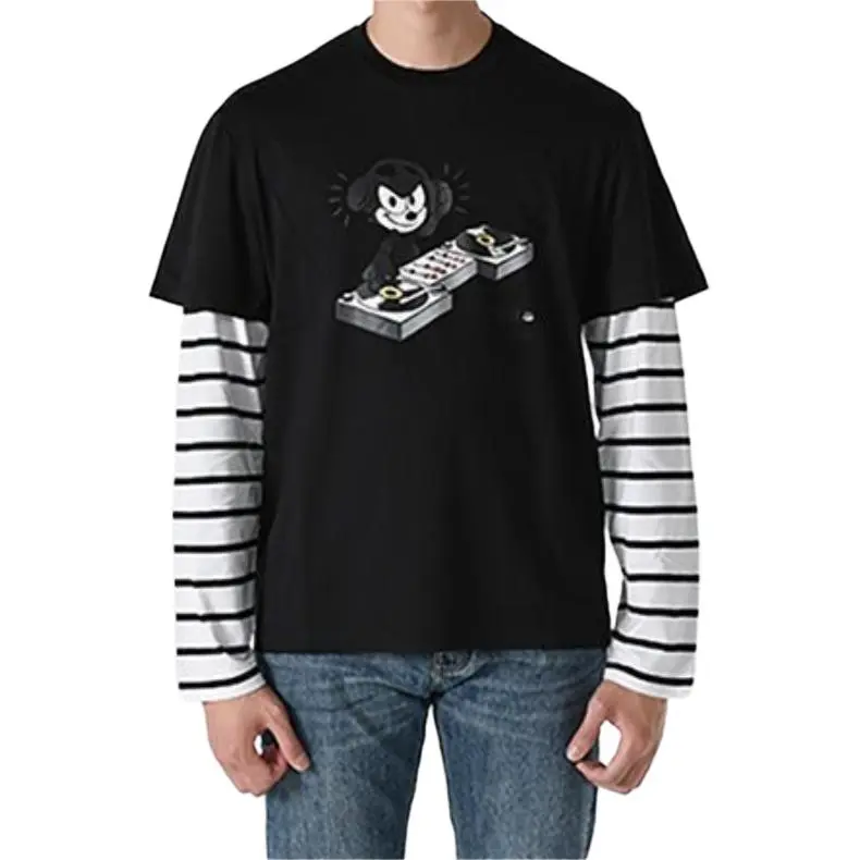 Neil Barrett T Shirts Men Black-4