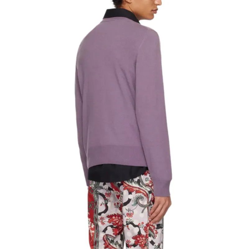 Vivienne Westwood Sweaters Men Purple-3