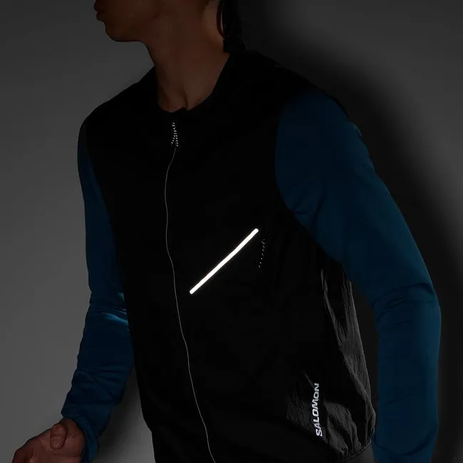 SALOMON Vests Men Black-3
