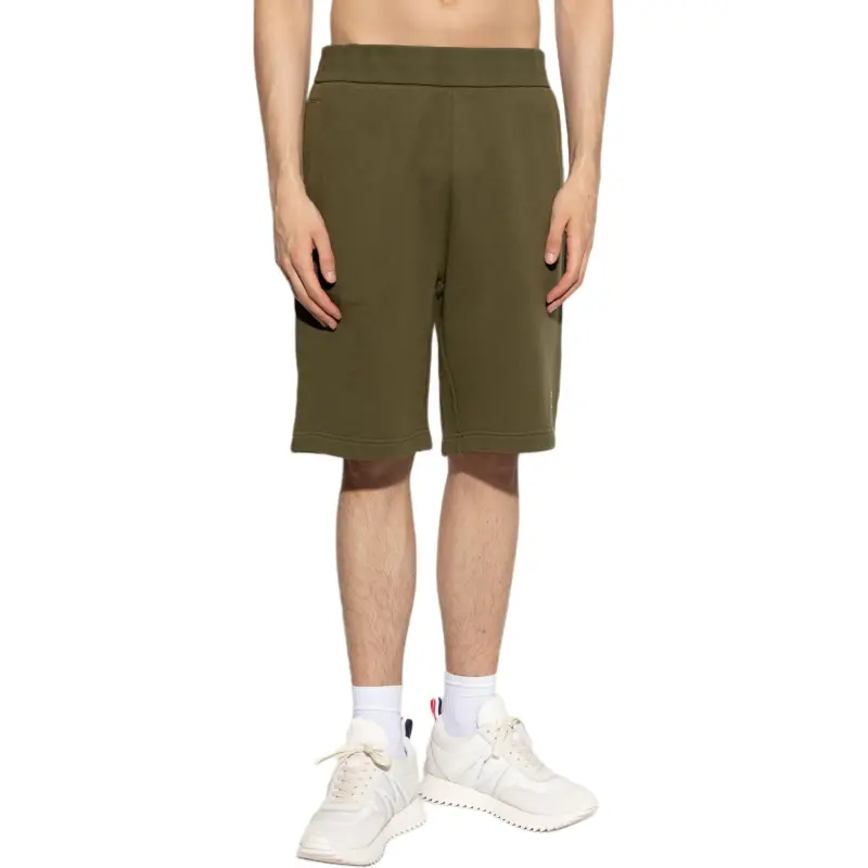 Moncler Casual Shorts Men's Green-3