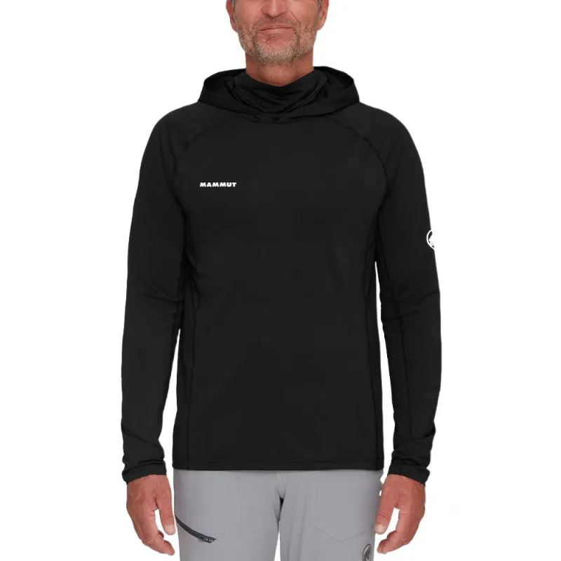 MAMMUT Dyno Sweatshirt Unisex Black Comes With Necklace-2