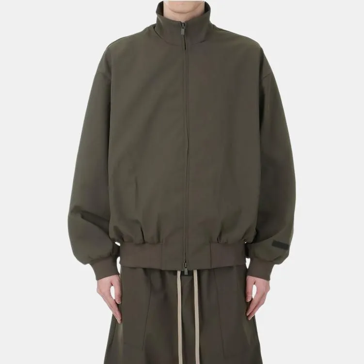Fear Of God Essentials Bonded Nylon Bomber Jacket-2