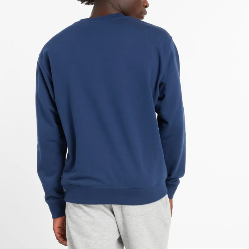 New Balance Graphic Collection French Terry Sweat Crew Sweatshirt Men's Marine Blue-4