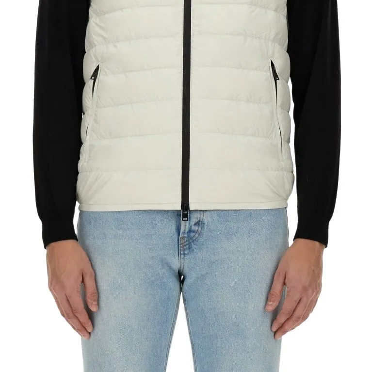 WOOLRICH Zip-Up Sleeveless Down Jacket-4