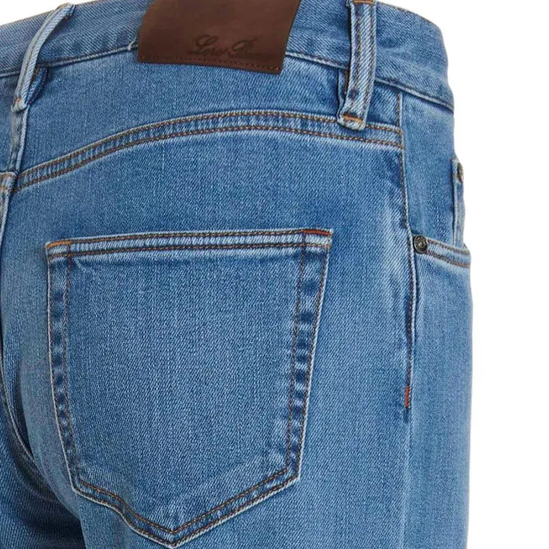 Loro Piana Jeans Men Blue-5