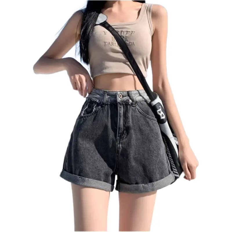 Concubine Zhu Denim Shorts Women's-2