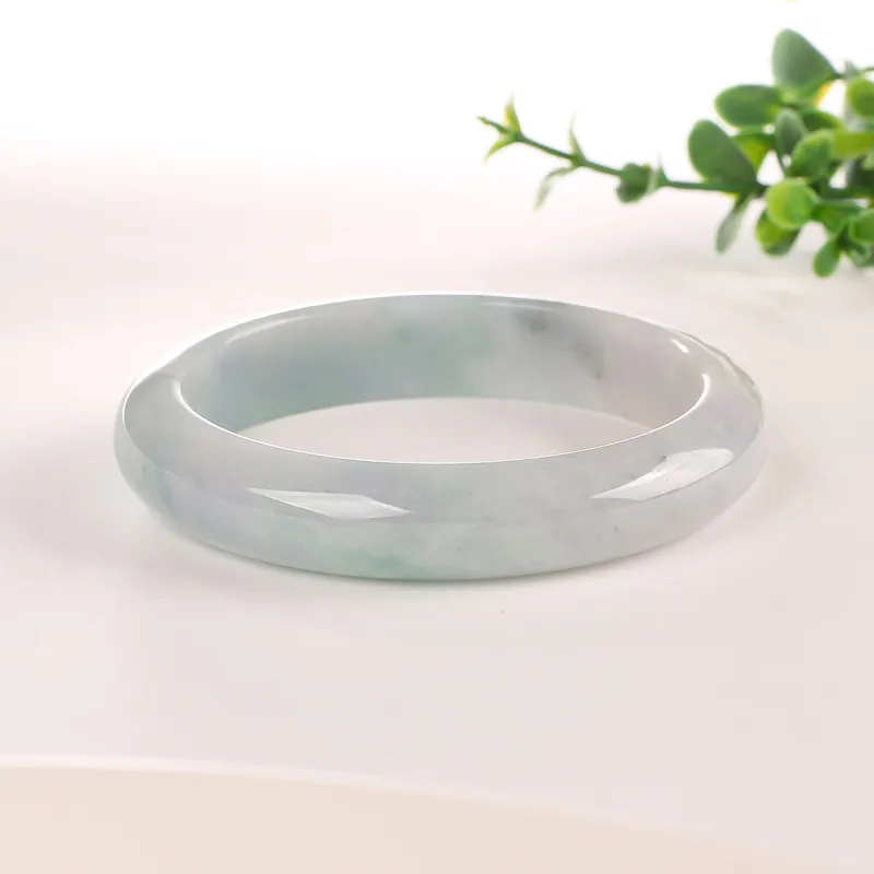 TAMINA Glutinous Jade Jadeite Bangles Women's-3