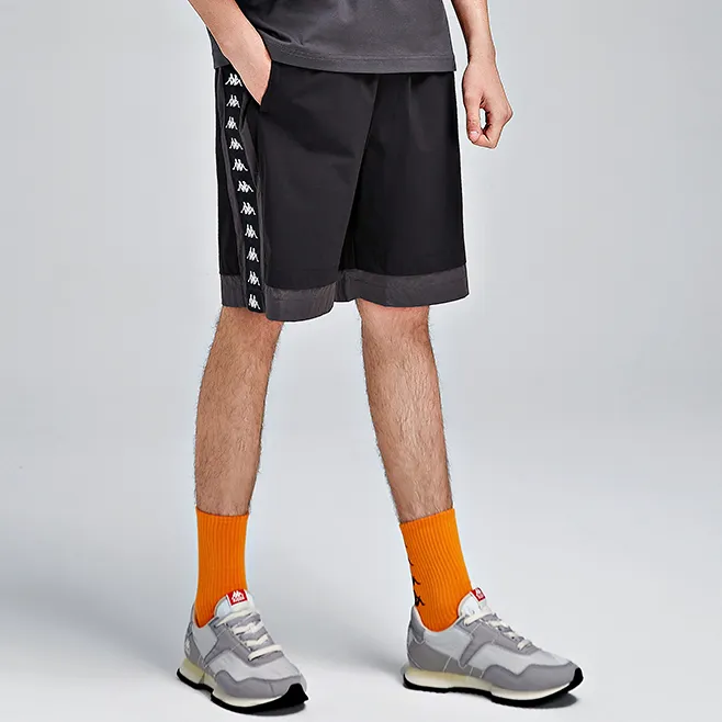 Kappa Casual Shorts Men Black-3
