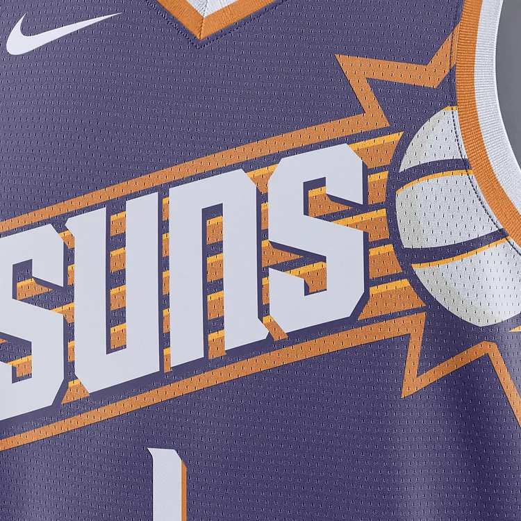 Nike Phoenix Suns 2023/24 Icon Edition Nike Dri FIT Nba Swingman Jersey-2
