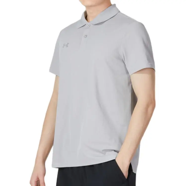 Under Armour Polo Shirts Men Gray-2