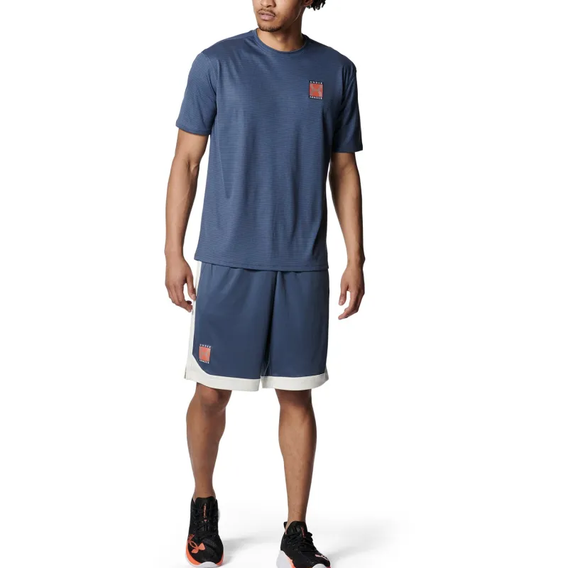 Under Armour Run 96 Stride T Shirt Men's Gray 044-2