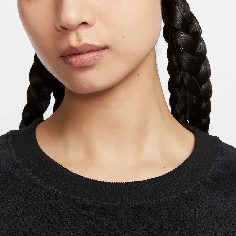 Nike COURT HERITAGE Sweatshirt Women's Black-5