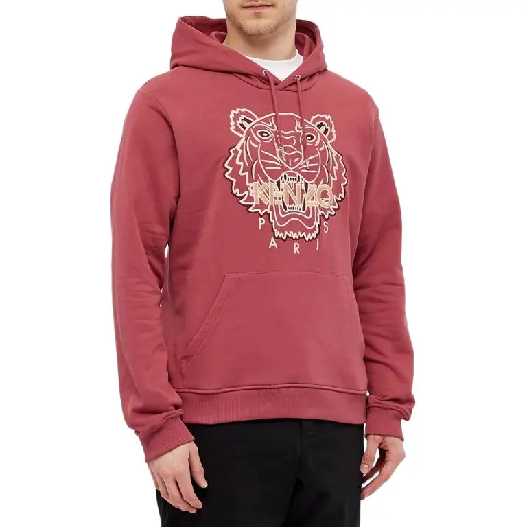 KENZO Sweatshirts Men Deep Red-2