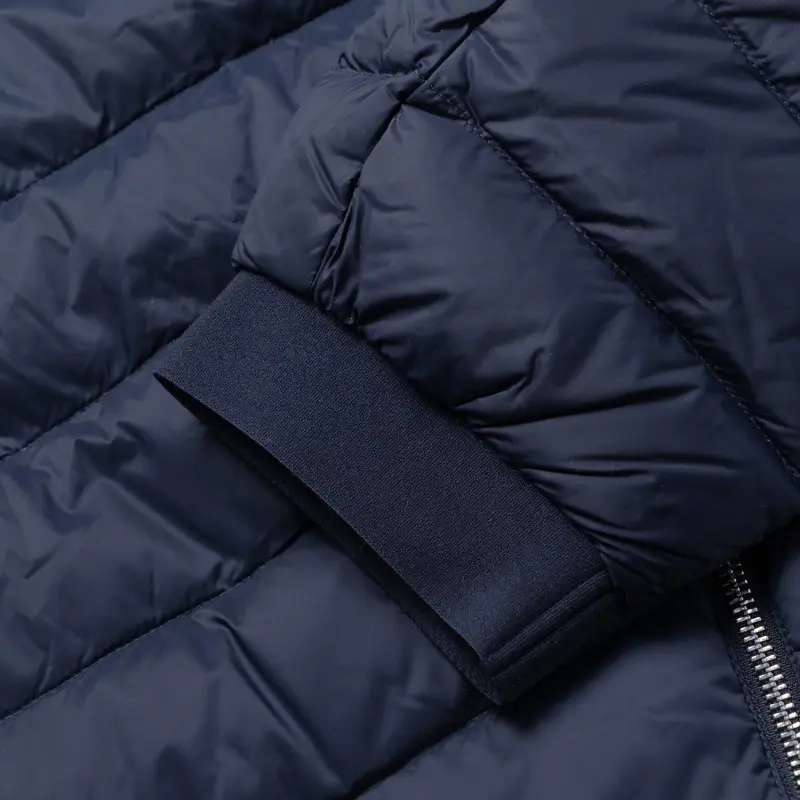 ARMANI EXCHANGE Zipped Hooded Drawstring Down Jacket-10