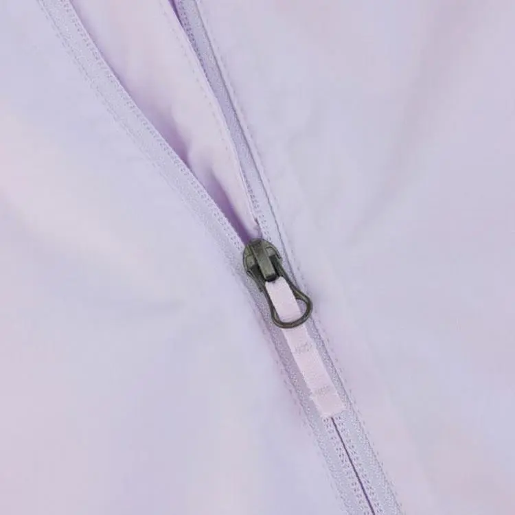 THE NORTH FACE Outdoor Hiking Water-Resistant Windproof Breathable Super-Light Windbreaker Jacket Women's Purple-1