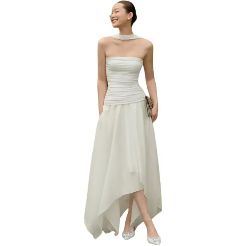 Dior Beauty Slip Dresses Women's White-2