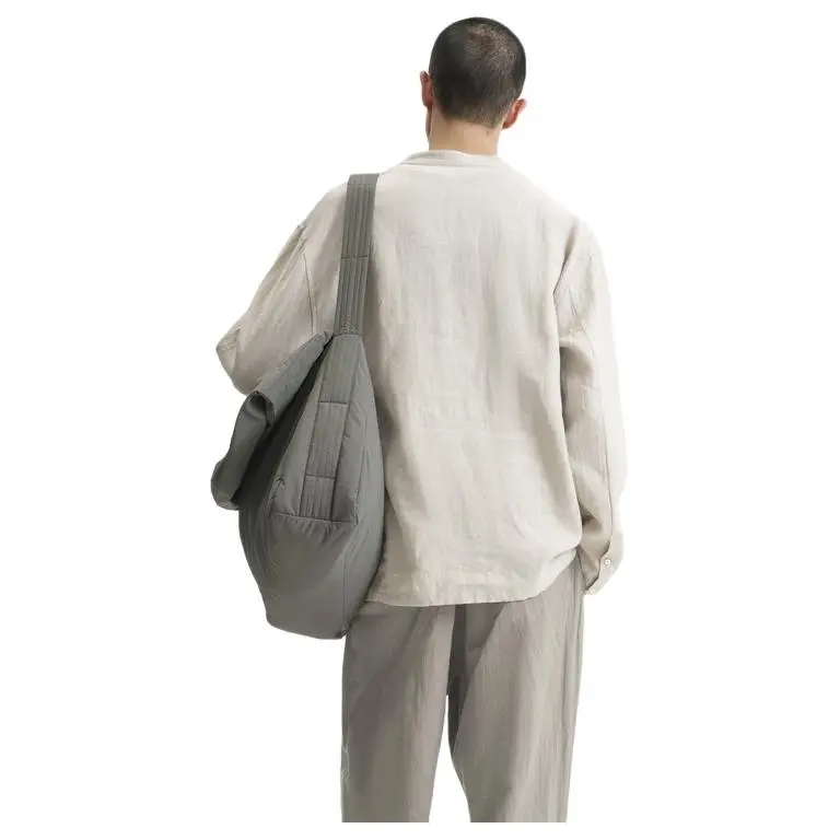 Nice Rice Fabric Messenger Bag, Crossbody Bag, Shoulder Bag Medium Size Unisex Multicolor-2