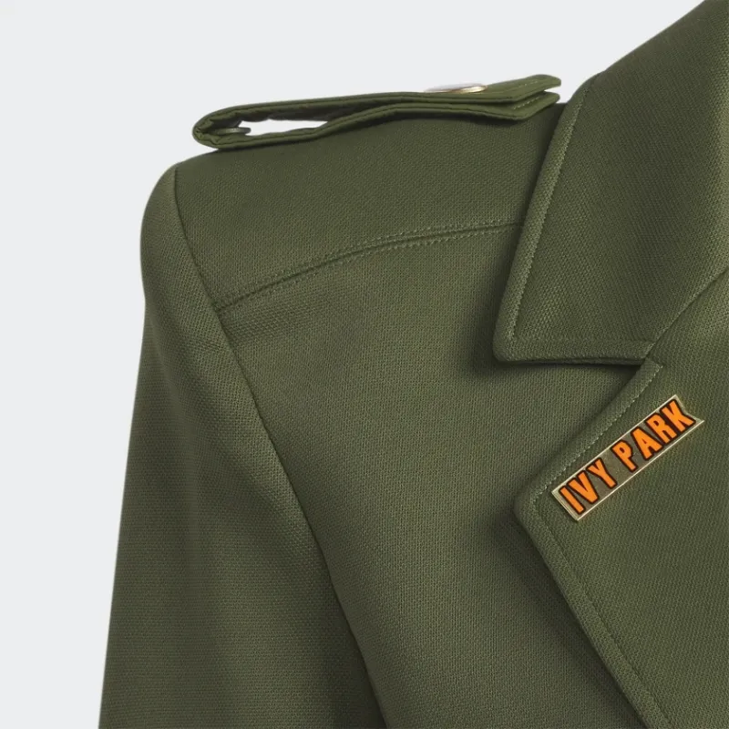 adidas X IVY PARK Twill Suit Top Wild Pine-4