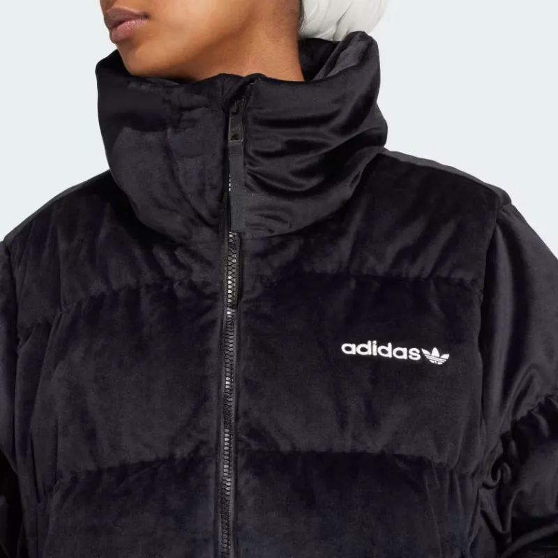 Adidas Originals Regen Velvet Down Puffer Jacket-4