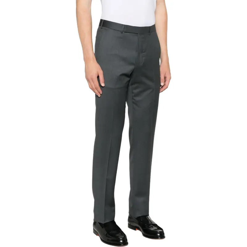 Ermenegildo Zegna Wool Trousers-3
